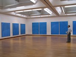 2005 佐々木宏子展＜青のあいだ＞世田谷美術館

